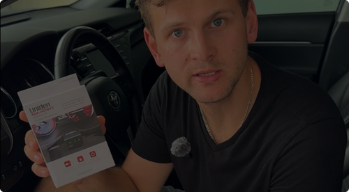 How to hardwire a Uniden R4w Radar Detector with a Uniden hardwire kit