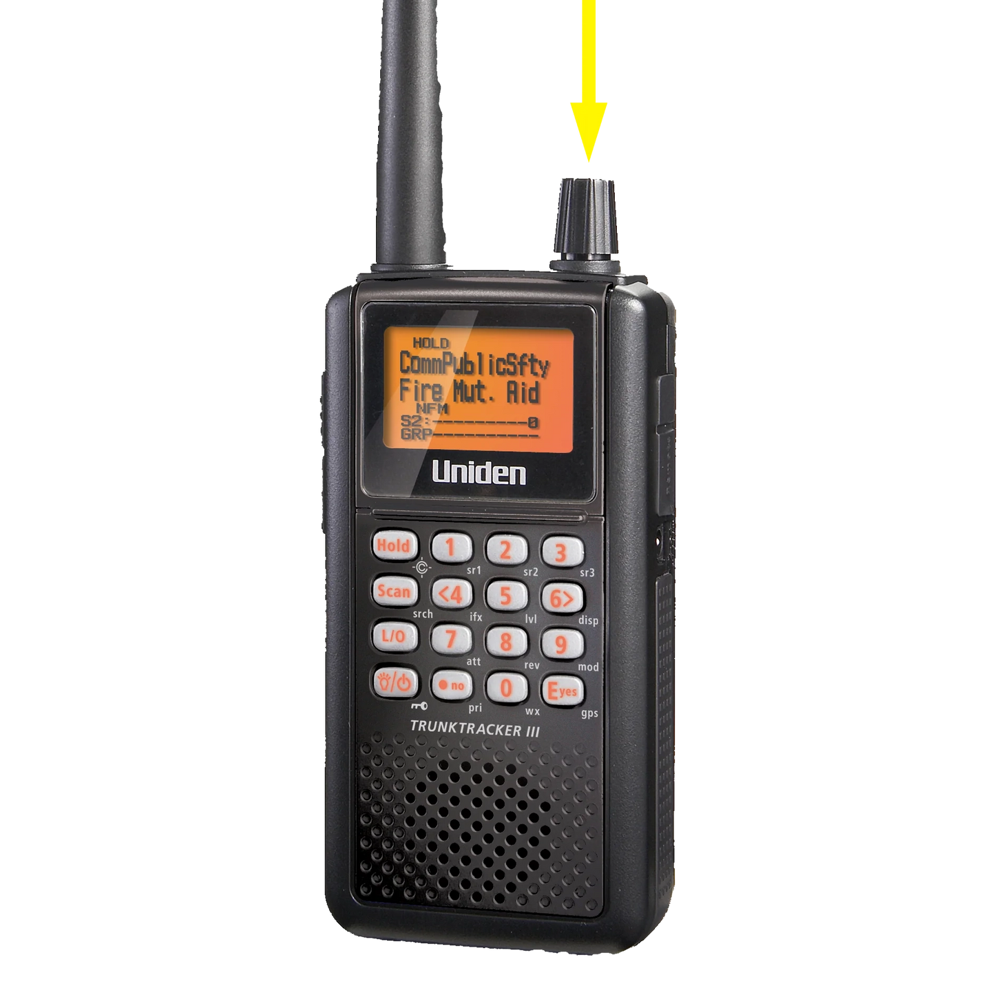 Volume and Squelch Knob for BC346XT