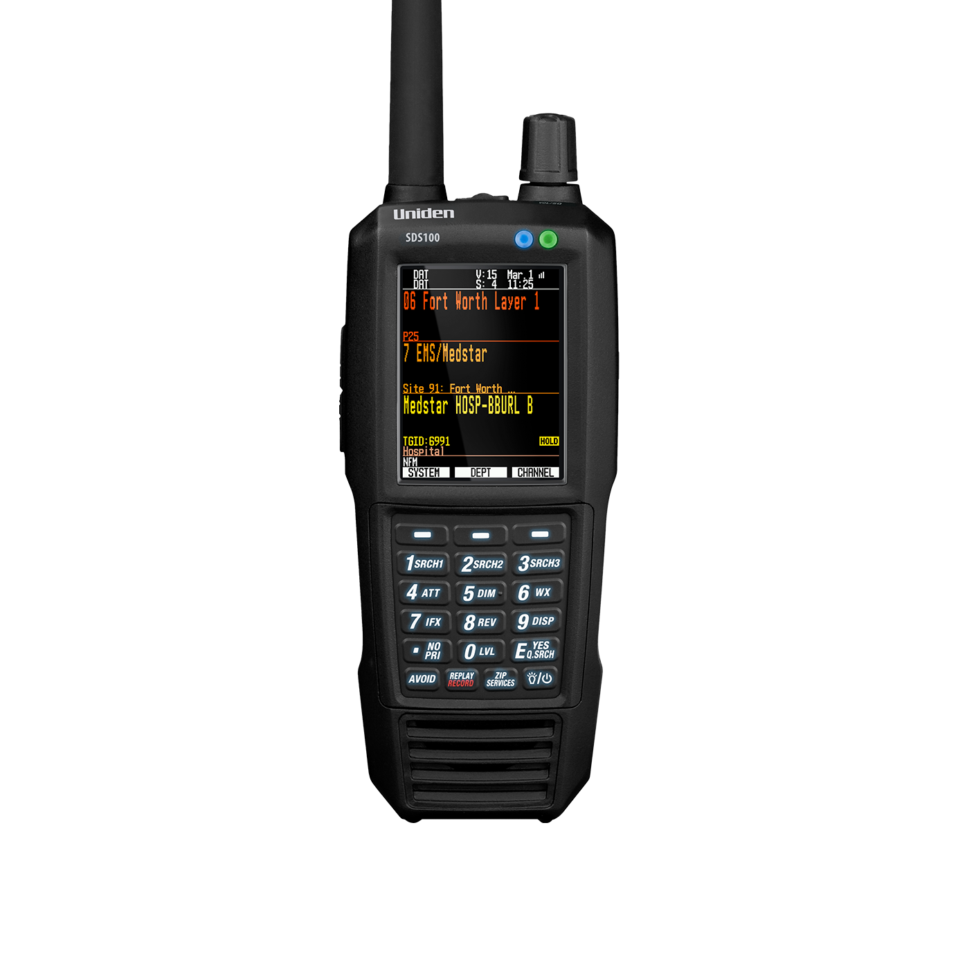 Uniden SDS100 True I/Q スキャナー Uniden SDS100 Digital Handheld Scanner - Reliable Performance