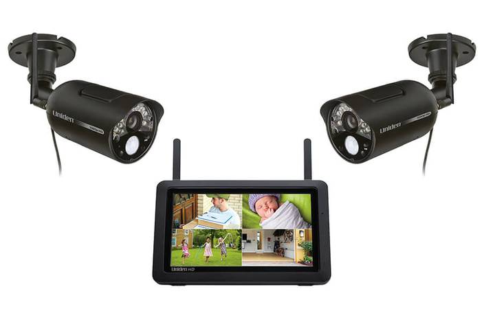 Wireless 1080p Security System with 2 x Outdoor Cameras + 7" Monitor - –  Uniden America Corporation