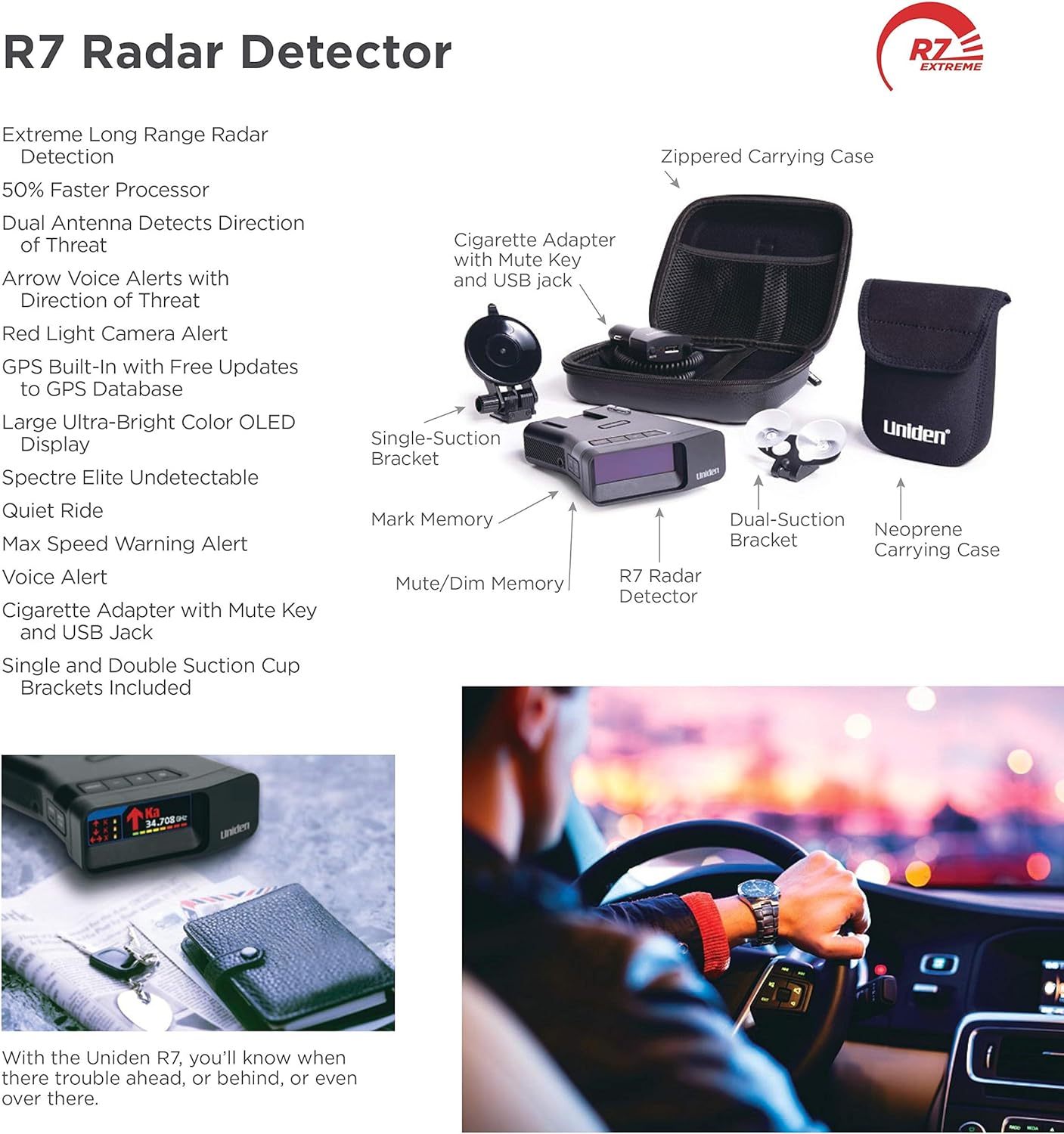 R7 Radar Detector