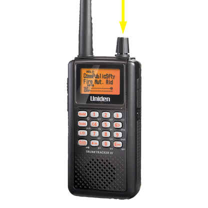 Volume and Squelch Knob for BC346XT