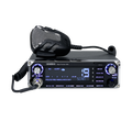 Uniden BearTracker 885 radar detector front facing with screen on