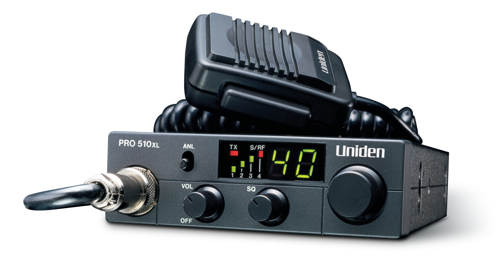 Uniden PRO510XL Compact Mobile CB Radio