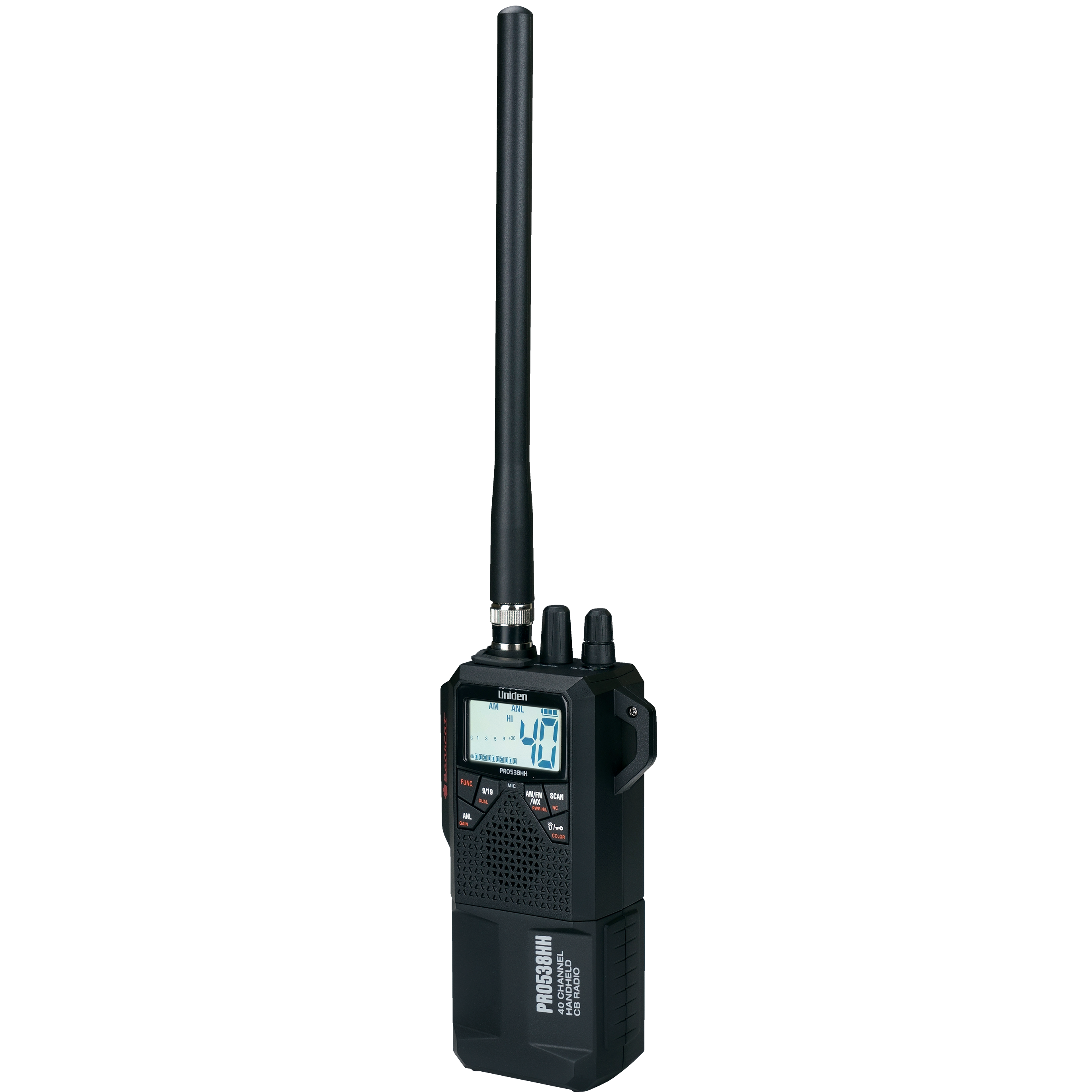 PRO538HHFM Handheld AM/FM CB Radio