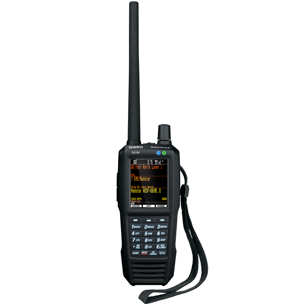 SDS100 True I/Q™ Digital Handheld Scanner — Uniden America Corporation