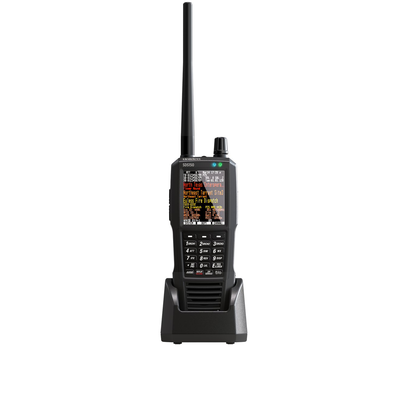 Uniden SDS150 True I/Q™ Handheld Radio Scanner – Uniden America Corporation