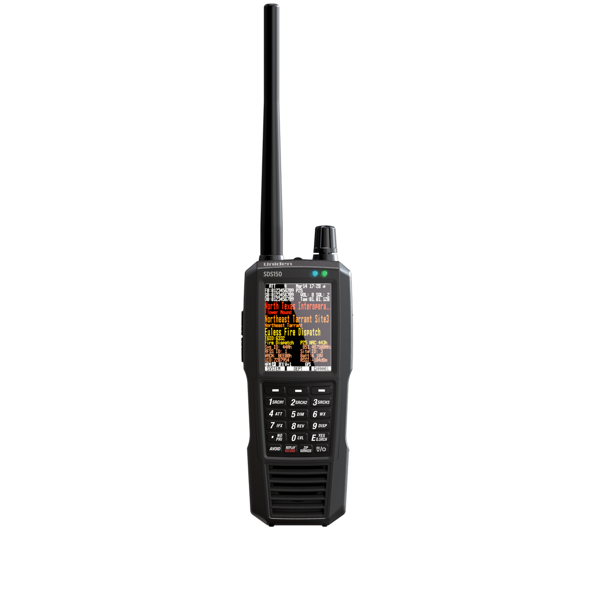 Uniden SDS150 Radio Scanner | Uniden – Uniden America Corporation