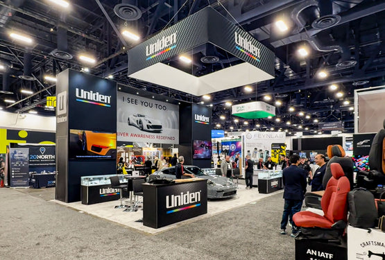 Uniden Booth at SEMA 2024