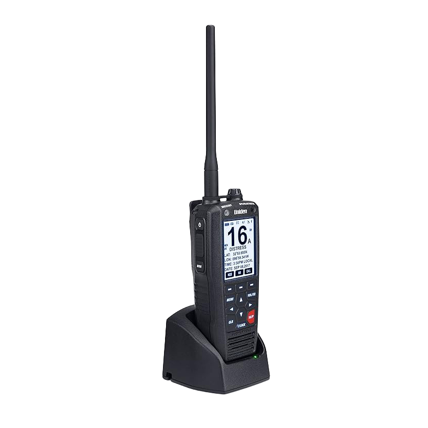 Rugged Handheld Marine Radio with GPS & Bluetooth - Thumbnail 5