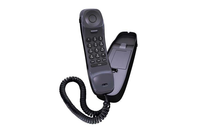 2 slimline caller id phone 1260BK corded phone uniden