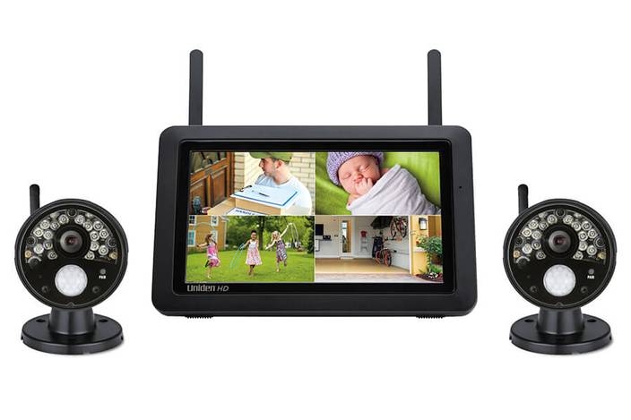 Wireless 1080p Security System with 2 x Outdoor Cameras + 7" Monitor - —  Uniden America Corporation