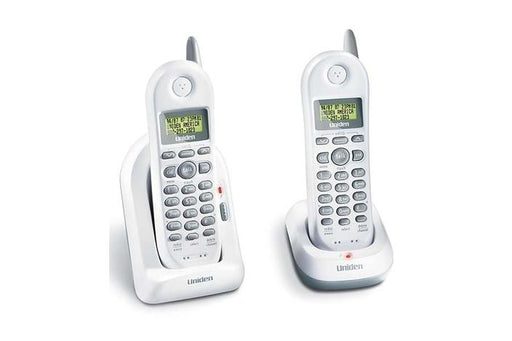 2.4 GHz cordless phone white DXI4560-2 cordless phones uniden