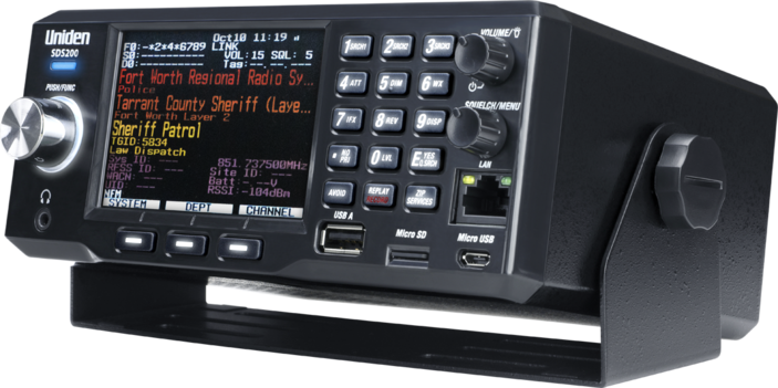 SDS200 True I/Q™ TrunkTracker X Base/Mobile Digital Scanner — Uniden  America Corporation