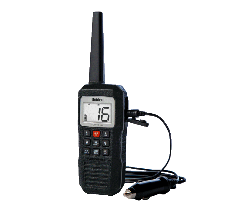 Atlantis 155 Handheld Two-Way VHF Floating Marine Radio