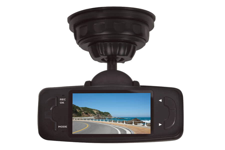 1080P 30fps Dash Camera with G-sensor and 170° Viewing