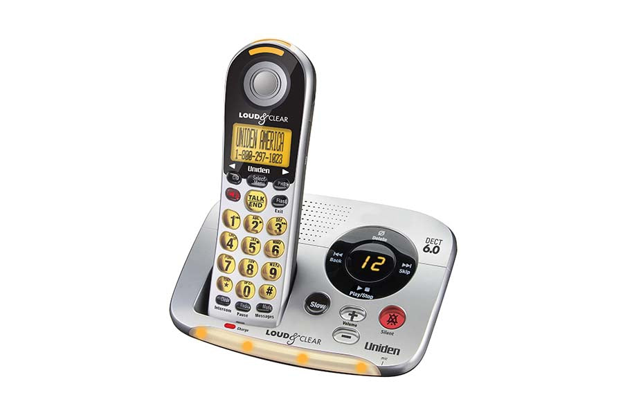 DECT 6.0 Cordless Phone with Digital Answering System and Amplified Au —  Uniden America Corporation