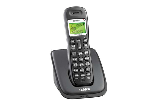 DECT 6.0 Cordless Phone with Caller ID/Call Waiting, Black, one handset  DECT1363BK