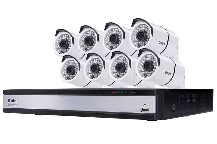 DVR security system 8 camera UDVR85x8 security system uniden