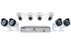 8 Channel 8 Cam 1080p Wired Security System 100' Night Vision 2TB HD