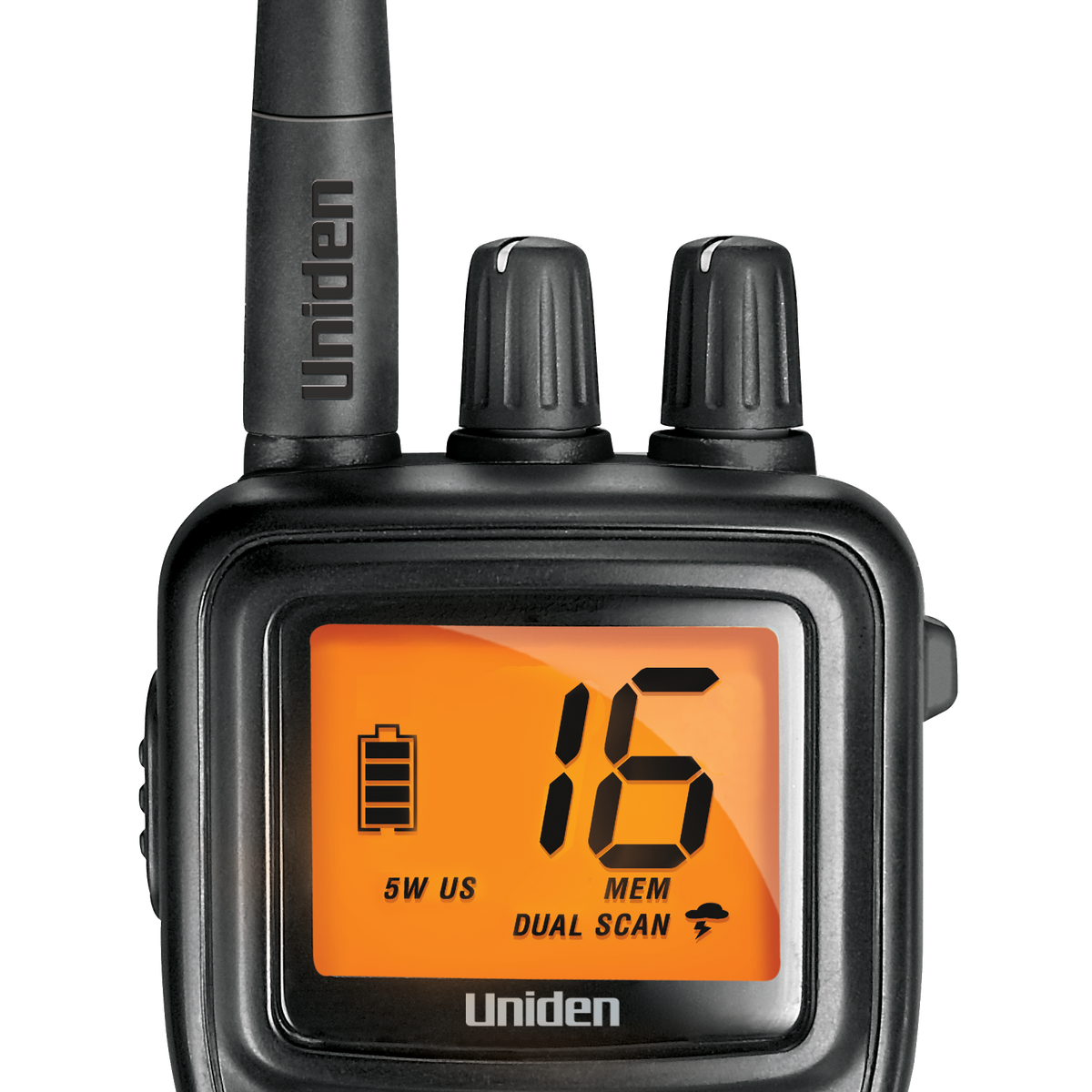 Uniden MHS75 Submersible Handheld Two-Way VHF Marine Radio — Uniden America  Corporation