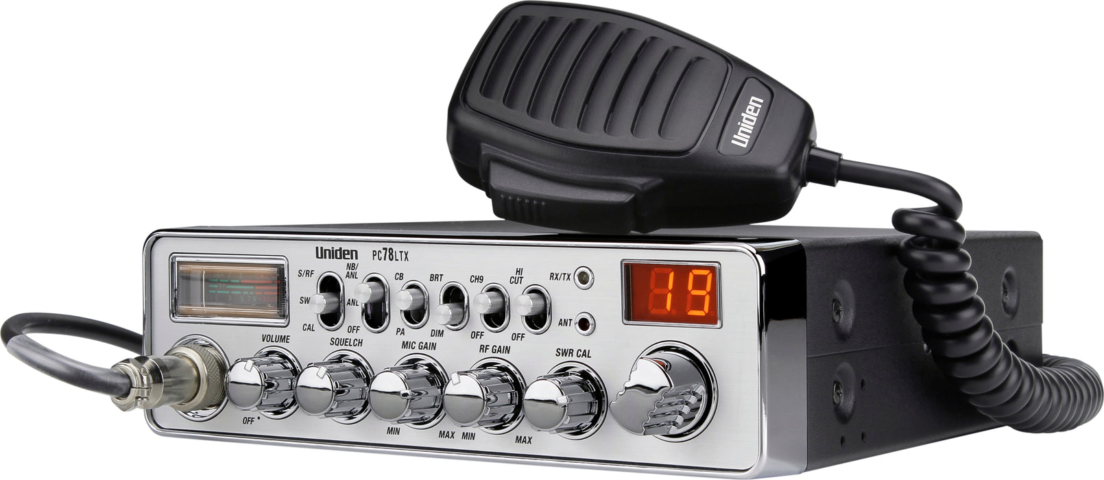 PC78LTX CB Radio with SWR — Uniden America Corporation