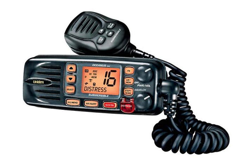 DSC Full Featured VHF Marine Radio OCEANUS DSC-BK (Black) — Uniden America  Corporation