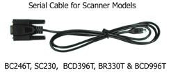 serial cable BWZY1227001 scanner accessory uniden