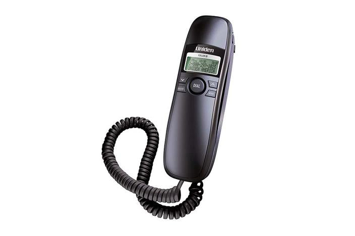slimline caller id phone 1260BK corded phone uniden