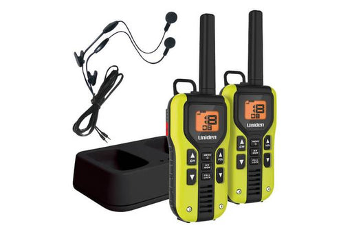 two way radio li ion charger and headset GMR4060-2CKHS walkie talkie uniden