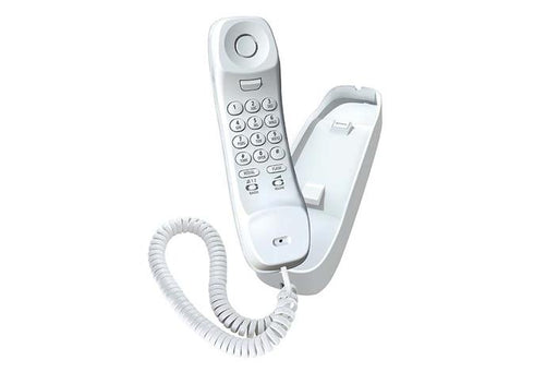 white slimline corded phone 1100 corded phone uniden
