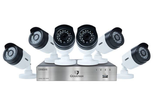 wired security system with 8 cameras G6860D2 security system uniden